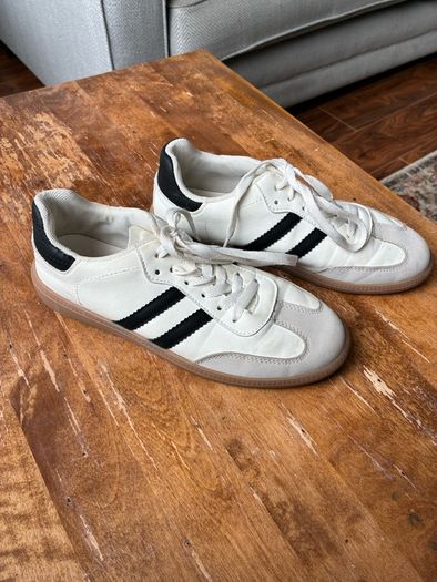 white fashion trainers (women's)