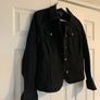 Charter Club Black Denim Jacket Image 3