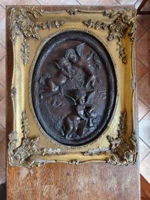 Louis Beataux Cherub Relief Artwork