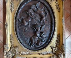 Louis Beataux Cherub Relief Artwork