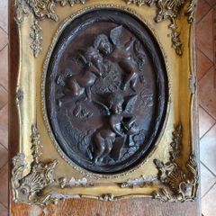 Louis Beataux Cherub Relief Artwork