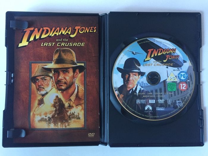 Indiana Jones Trilogy Boxset (Steven Spielberg Films) Harrison Ford [Movie DVD] Academy Award Winner