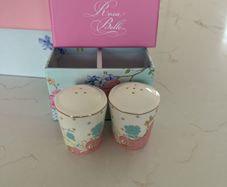 Rosa Belle salt and pepper shakers