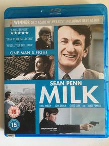 Milk (Gus Van Sant Film] [2008] Sean Penn & Josh Brolin [Blu-ray Movie] Academy Award Winner
