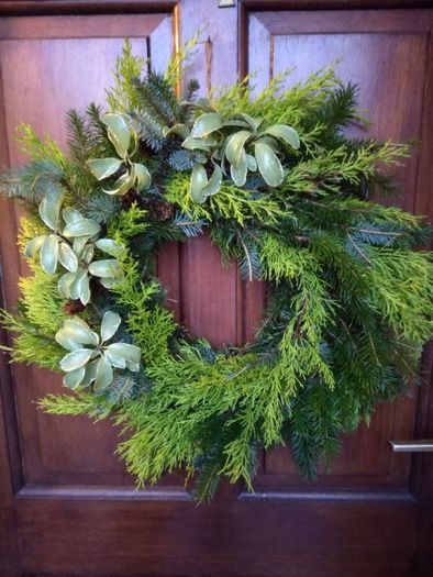 Seasonal wreaths, arrangements made to order
