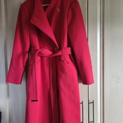 Beautiful red woman autumn coat 10 / 42