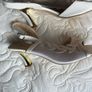sandals with heel never worn Image 2