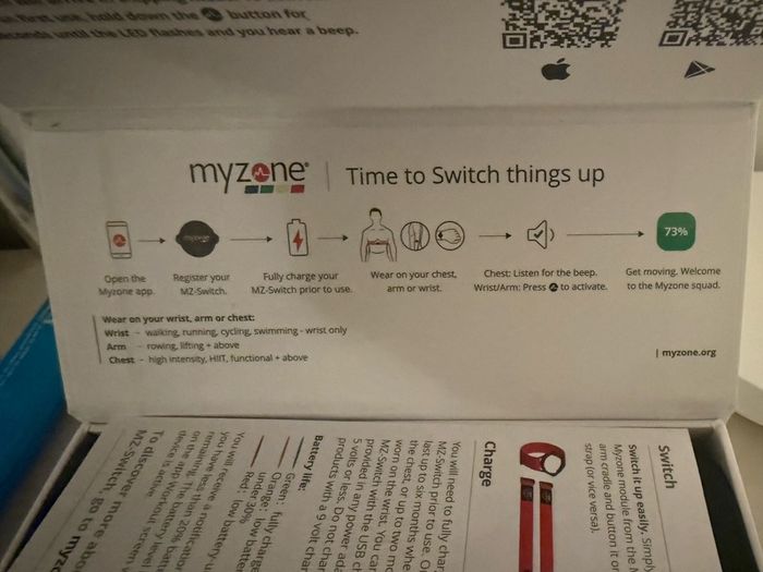 MyZone MZ-Switch (Brand New)