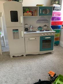 wooden toy kitchen