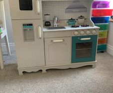 wooden toy kitchen