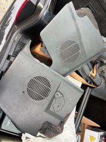 BMW E30 footwell panels