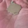 sterling silver confirmation medal Image 4
