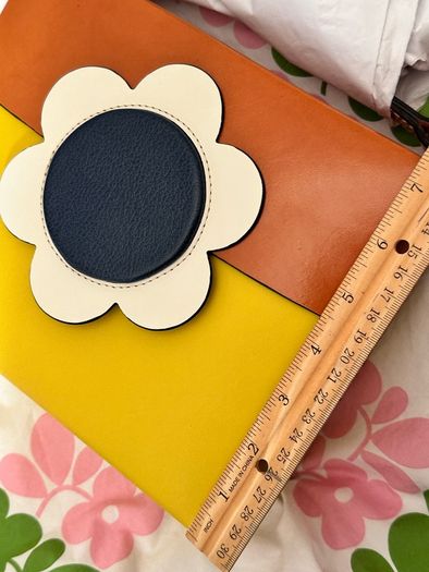 Orla Kiely Bag Giant Flower Fairfield Lemon