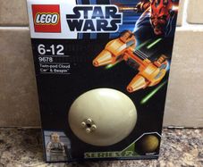 Star Wars twin pod cloud car & bespin Lego set no 9678 unopened and new