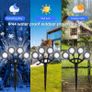 . Outdoor Christmas Snowflake Projector Lights IP44 4 Head Image 3