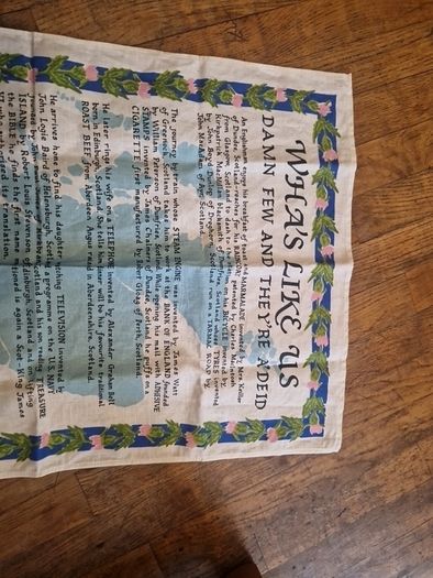 vintage teatowel