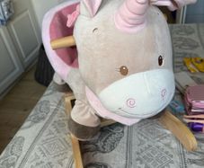 Wooden Rocking Animal Unicorn
