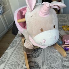 Wooden Rocking Animal Unicorn