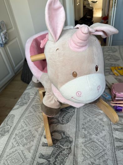 Wooden Rocking Animal Unicorn