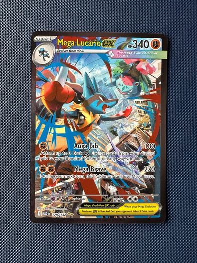 Pokemon TCG Mega Lucario ex (MEG 179)