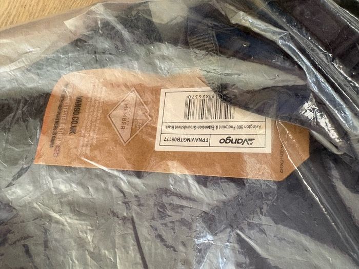 Vango Avington 500 tent and accessories