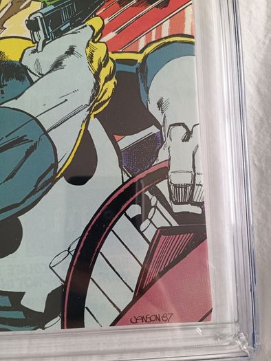 The Punisher Issue 3 CBCS / CGC 9.8  Certified Graded Comic Framed  DC Marvel