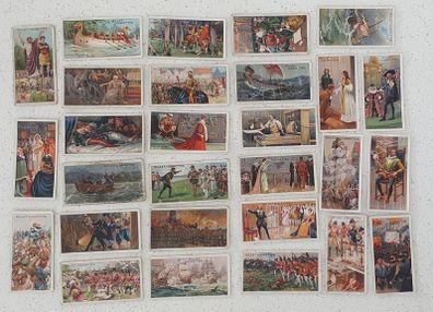 Vintage Cigarette Cards Historic Events by WD and HO WILLS
