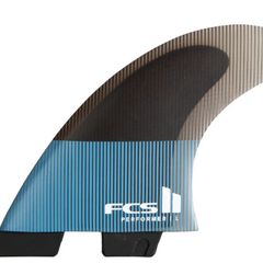 FCS II Medium Performer PC Thruster Surfboard Fins