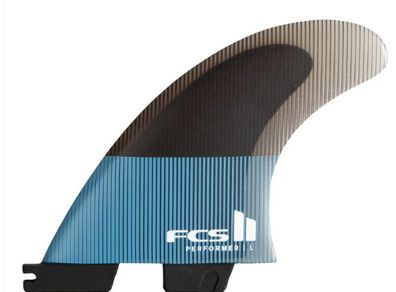 FCS II Medium Performer PC Thruster Surfboard Fins