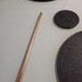 New Ash 3/4 Snooker Cue,  19 Oz 10mm Tip - Collect Image 4