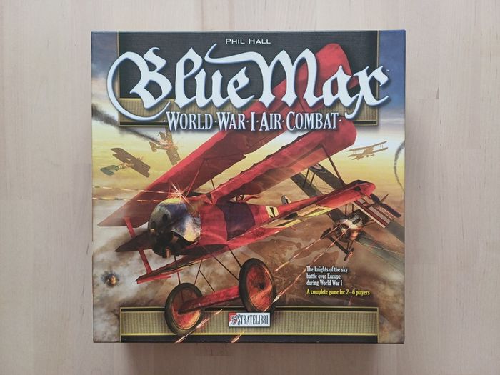 Blue Max World War 1 Air Combat Strategy Board Game OOP 2013