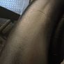 IKEA SKRUVSTA Swivel Chair in Black Faux Leather Image 8