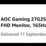 AOC 27 Gaming Monitor Image 3