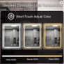 Led mirror for en-suite bathroom 50x70 dimmable 3 colours Image 9