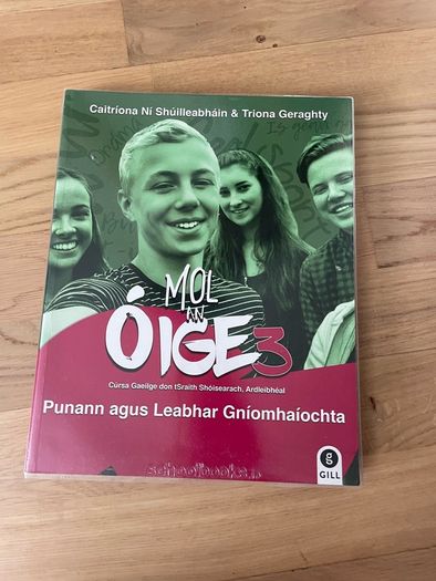 Mol an Oige 3 JC textbook and workbook