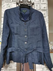 Blarney woollen mills linen jacket UK 14