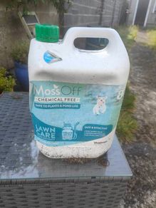 Moss off lawn care