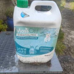 Moss off lawn care