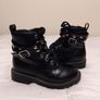 Kids Black Boots Image 10