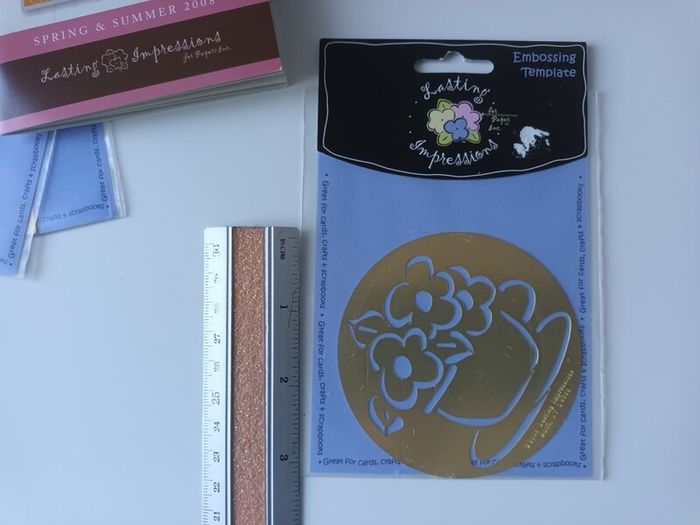 Brass Stencils x 3 - NEW