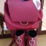 Wine leather ankle boots with back zip, size 6, NEW LOOK Image 10
