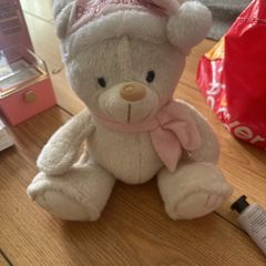 teddy baby first Christmas