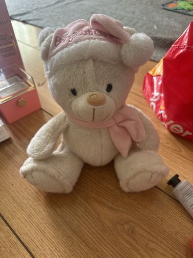 teddy baby first Christmas