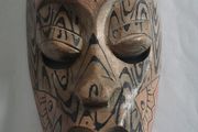Hand Carved Tribal Mask