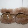 Olly B's Brown Sheepskin and Fur Baby Booties - New Image 2