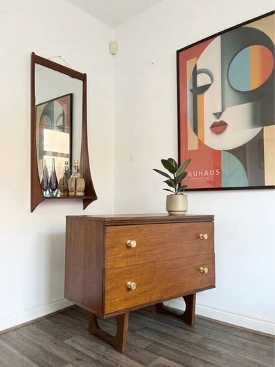 Vintage Retro Mid Century Cabinet/Chest of Drawers
