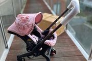 Brand New pink car seat pram stroller Doona pram