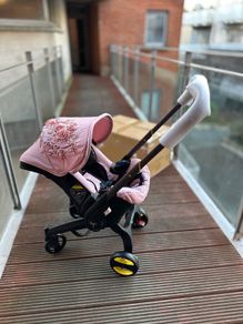Brand New pink car seat pram stroller Doona pram