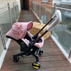 Brand New pink car seat pram stroller Doona pram