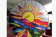 Beautiful Stained Glass Effect House &amp; Garden Decoration